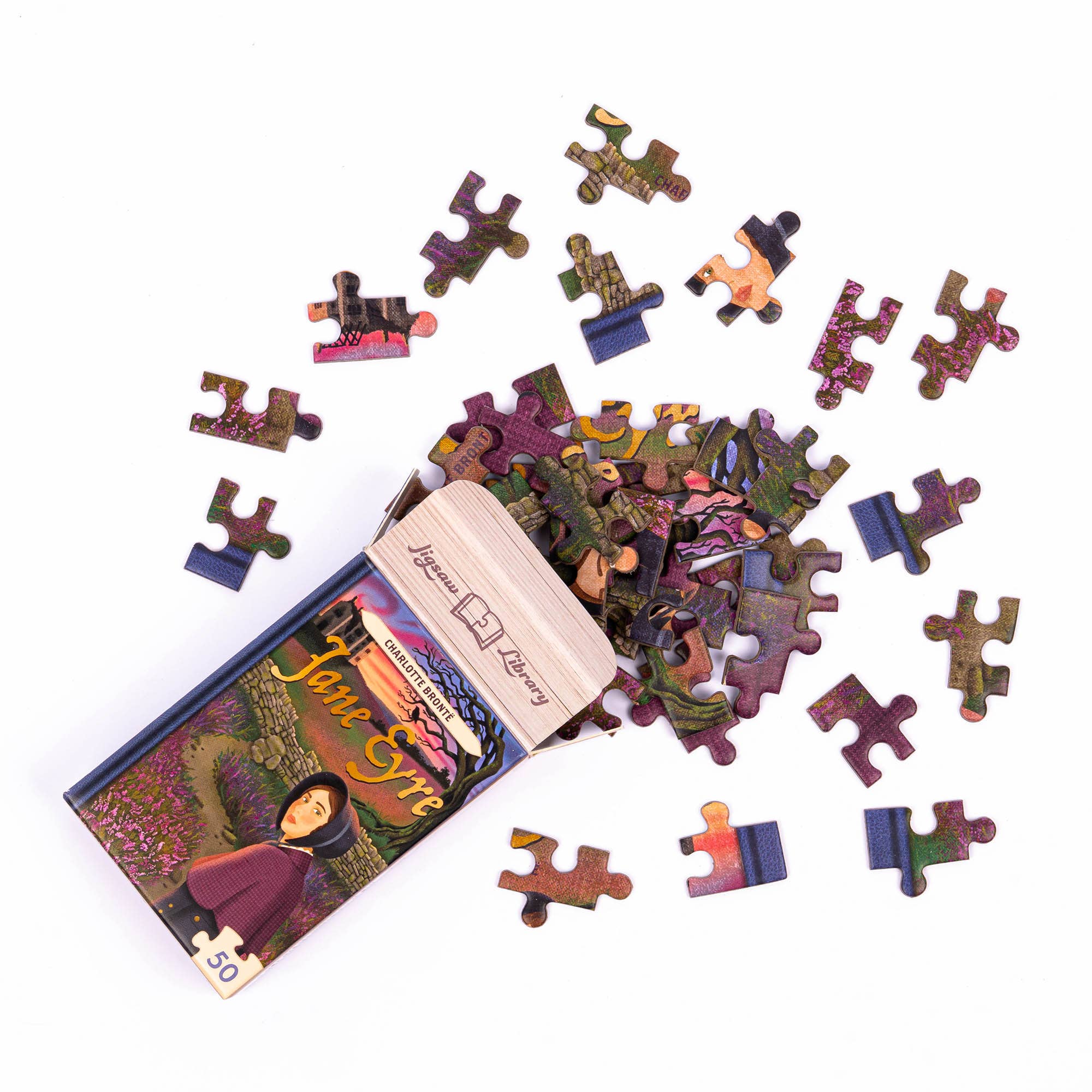 Professor Puzzle USA, Inc. - Wholesale Puzzle - Adult - Mini Jigsaw Library Mixed CDU (D.48)5