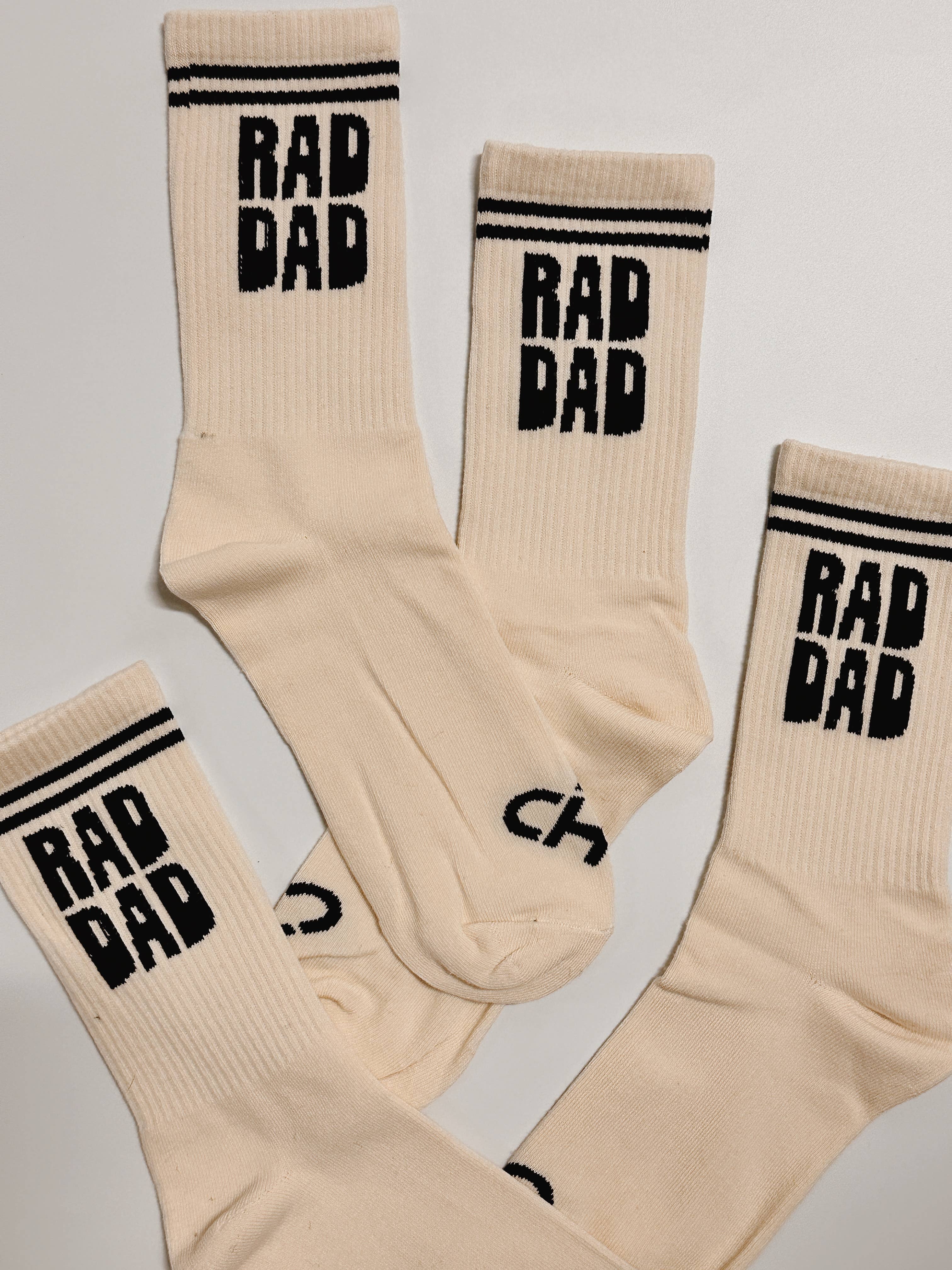 The Cold Hearted Collective – wholesale Socks – Men's – Rad Dad Crew Socks3