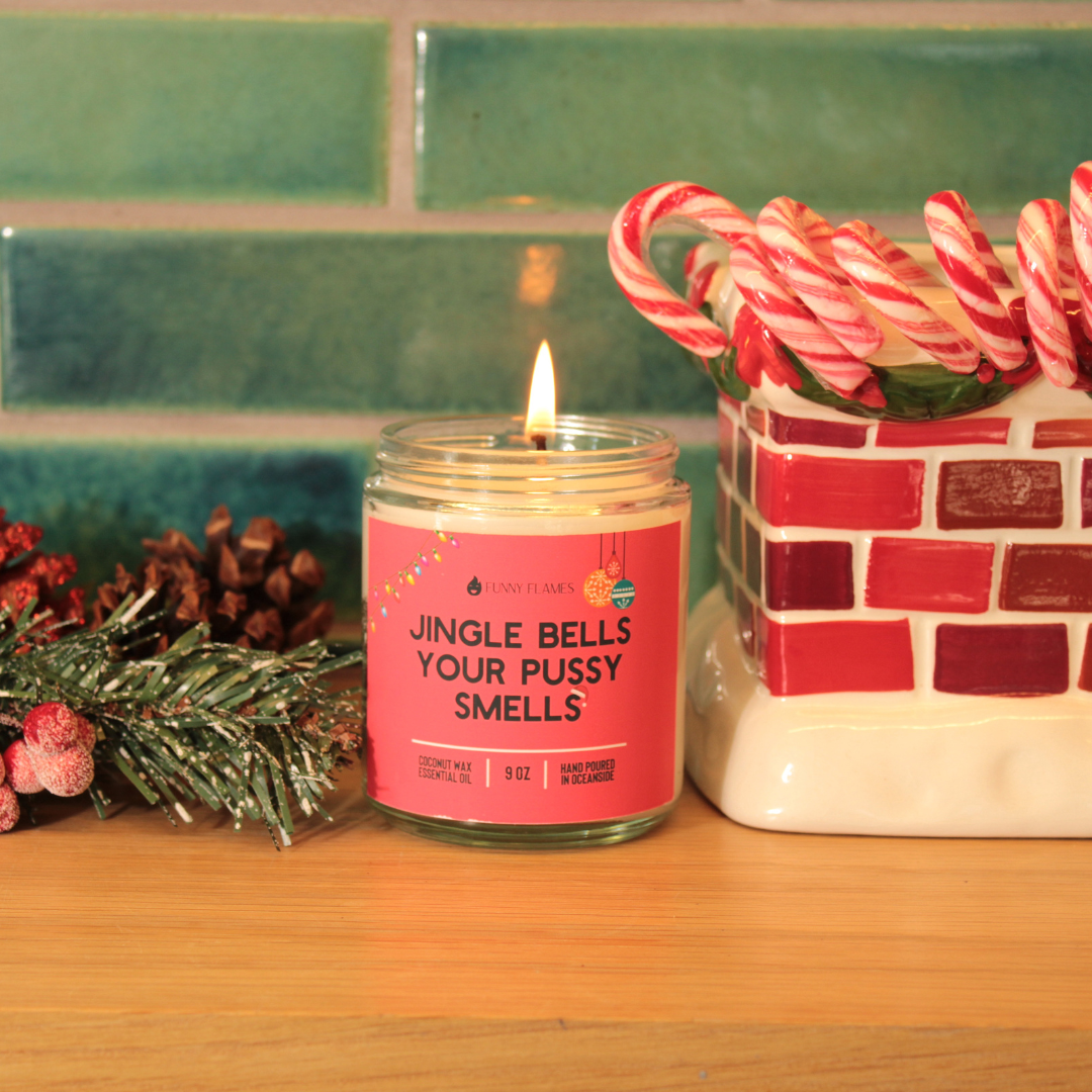 Funny Flames Candle Co - Les Creme - Wholesale Jar/Filled Candle - Holiday 2025 Best Sellers Collection 9oz Candles39