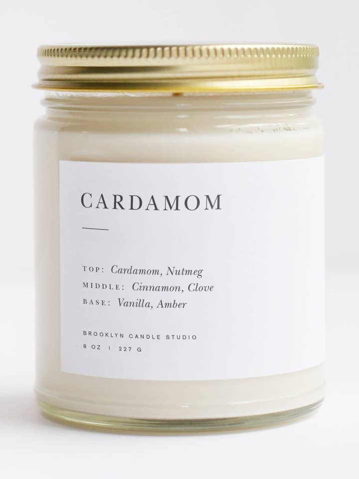 Cardamom Jar Candle (Seasonal) for wholesale by Brooklyn Candle Studio (EU)