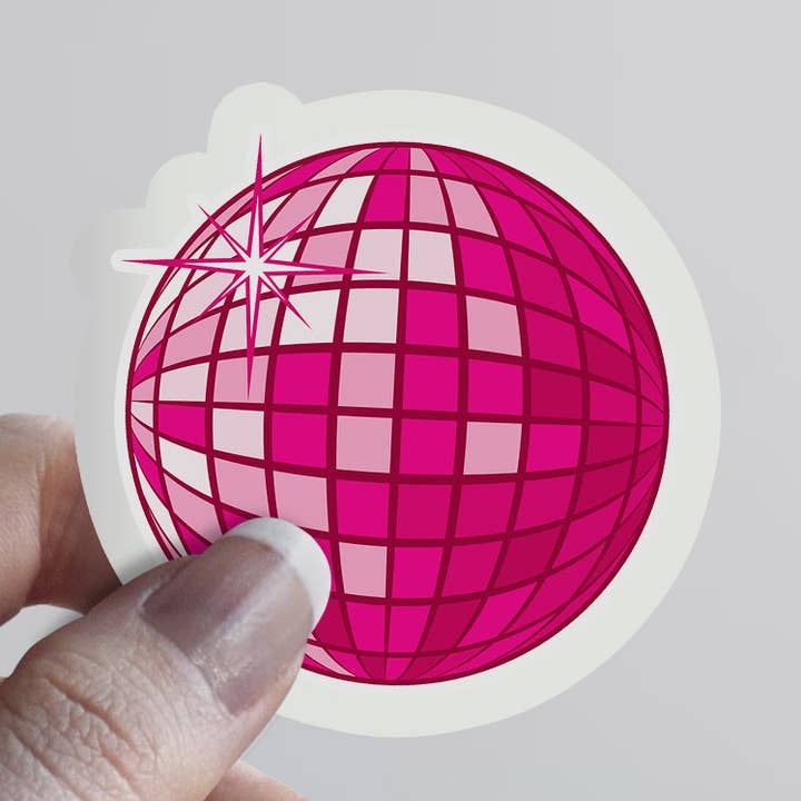 Disco Ball Sticker for wholesale by Pop Haste