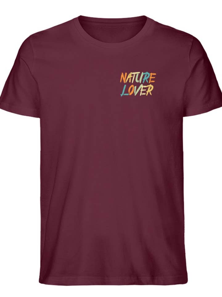 Nature Lover Men's Premium Organic Shirt for wholesale by Uwaldu