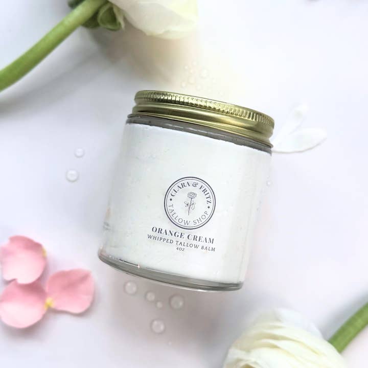Clara & Fritz - Wholesale Body Balm/Butter - Scented Whipped Tallow Balm 4 oz5