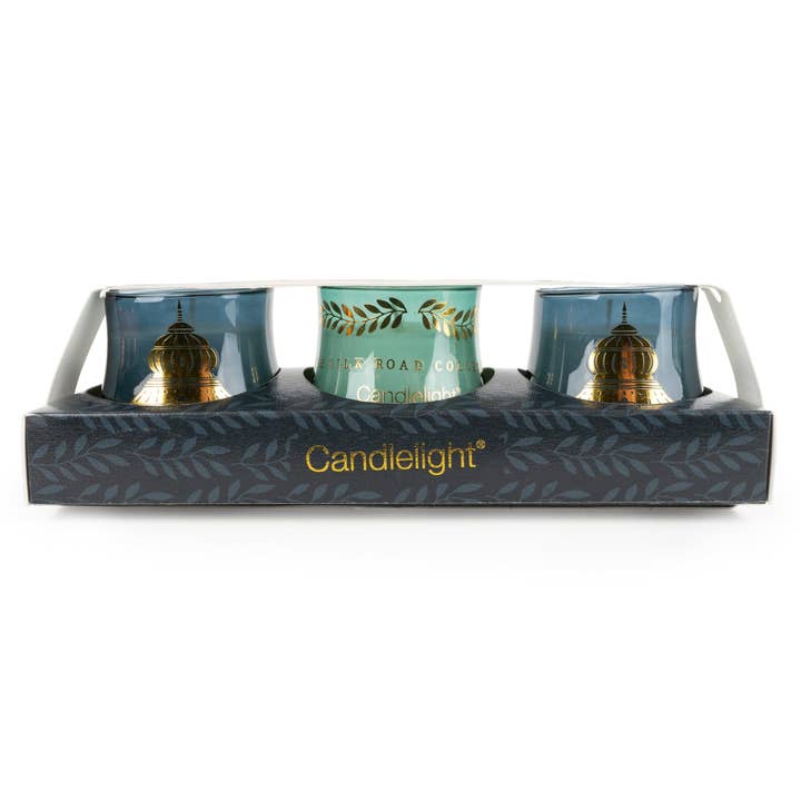 Candlelight Products Ltd – wholesale Jar/filled candle – Set of 3 Scented Candles - Jaisalmer 6PK