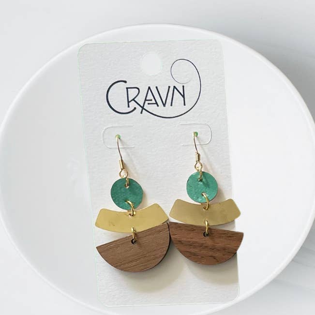 Riverwood øreringe -flere farver for engroshandel hos Cravn Jewelry