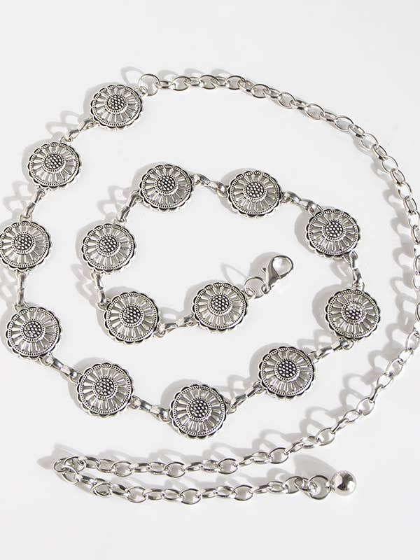 Versatile Metallic Sweet Waist Chain for wholesale by HIDDENBRAND