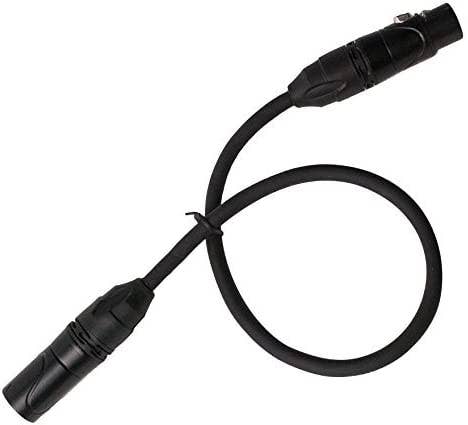 LyxPro – wholesale Musiktillbehör – Quad serie XLR-kabel, 4-ledare, hane till hona sladd0