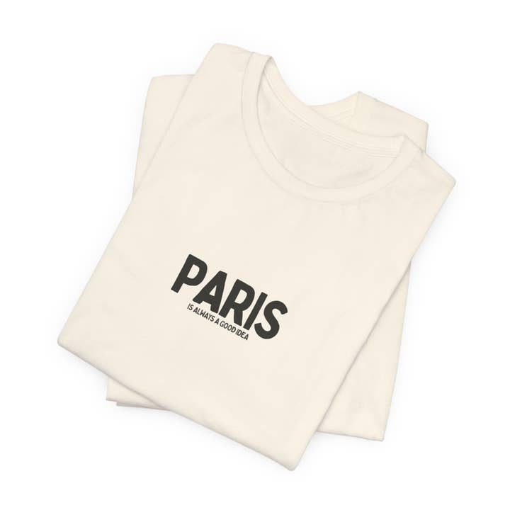 T-shirt PARIS est toujours une bonne idée pour la vente par MARA Style