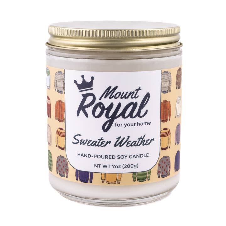 Sweater Vejr Lys for engroshandel hos Mount Royal Soaps