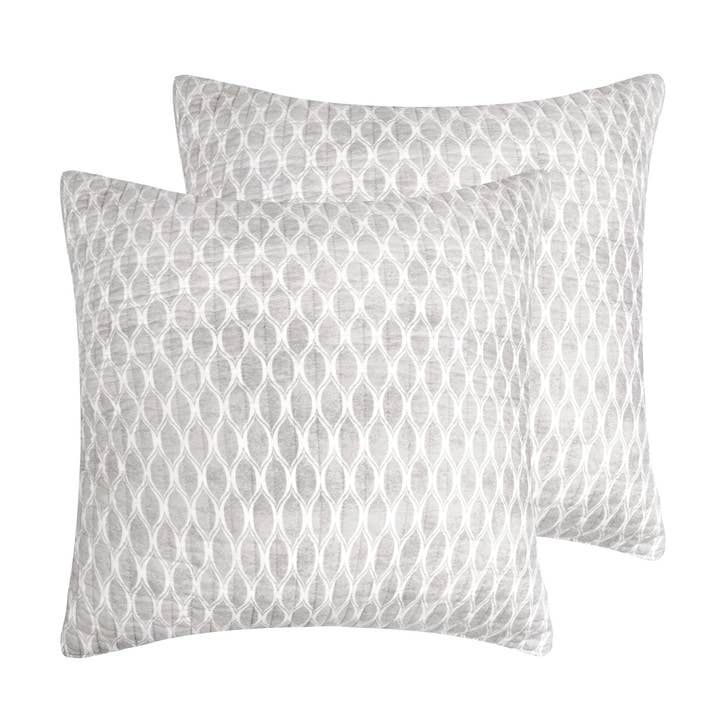 Conjunto Monami Euro Sham de 2 por atacado de Levtex Home