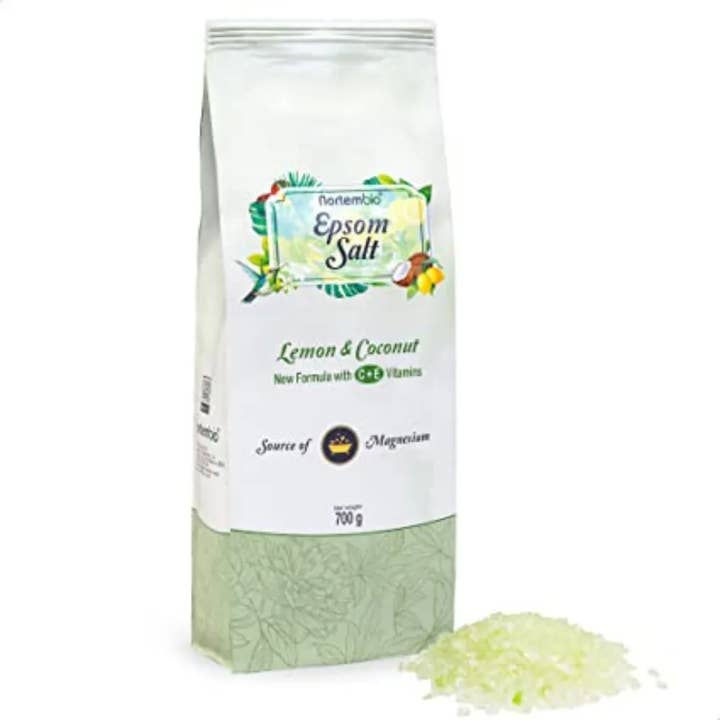 Epsom Salt 700 G. 100% Lemon Coconut Fragrance for wholesale by NORTEM BIOTECHNOLOGY GROUP