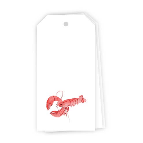 Lobster Gift Tags for wholesale by Rebecca Green Design