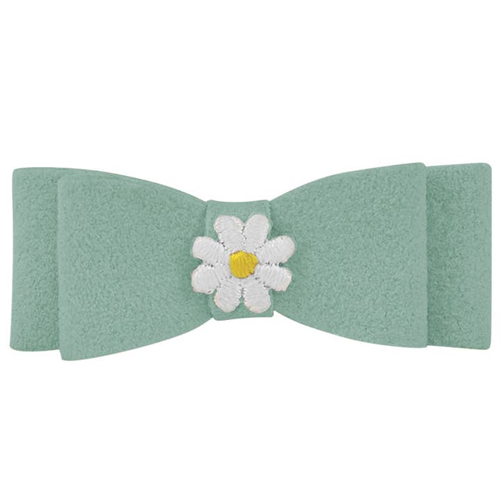 Small Daisy Hair Bow for wholesale by Susan Lanci Designs