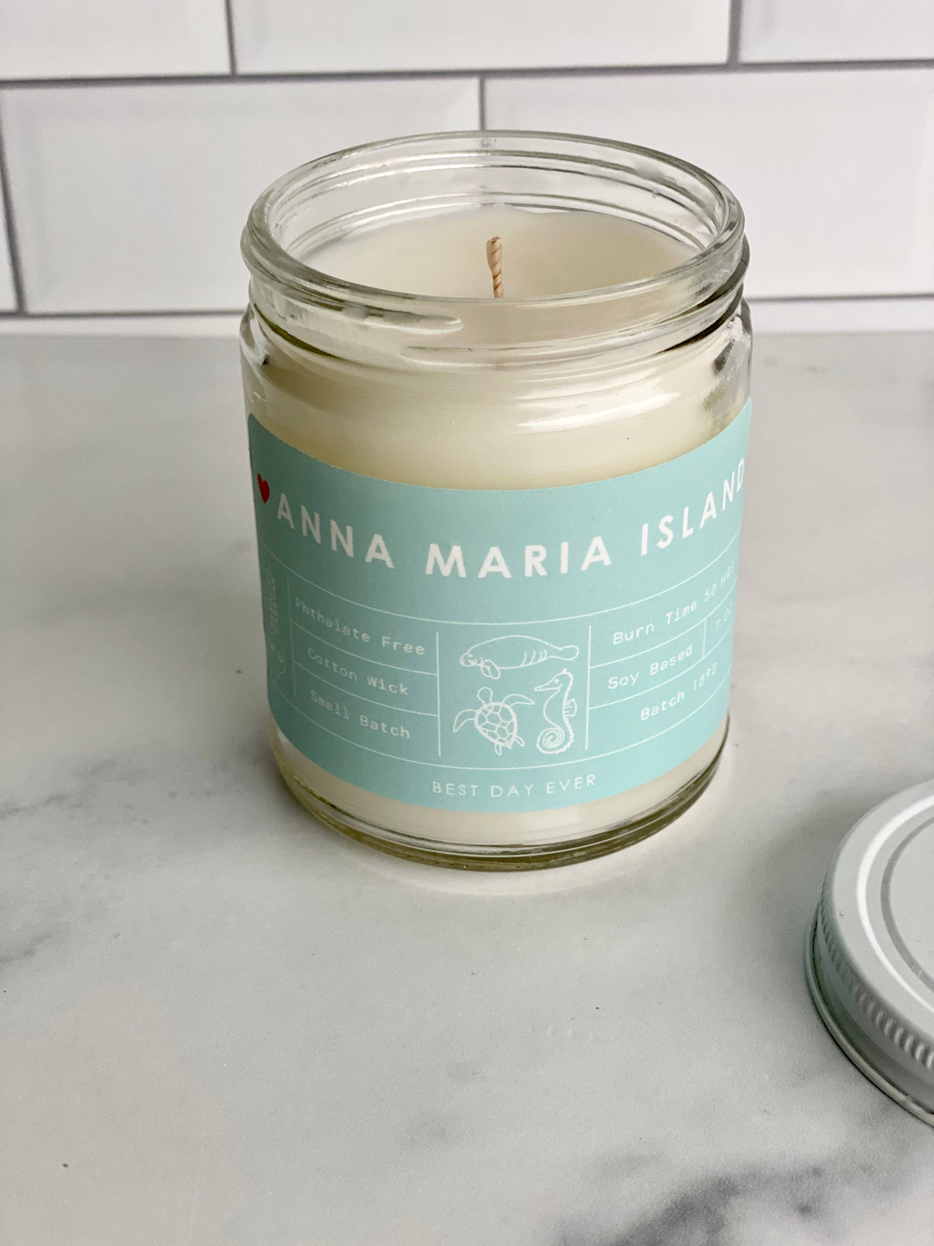 Rambling Caravan - Wholesale Jar/Filled Candle - Anna Maria Island, FL Candle9