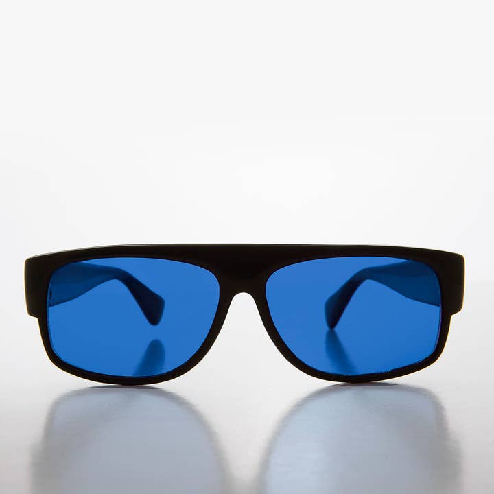 80s Low Rider Flat Top Sunglasses - Linux for wholesale by SUNGLASS MUSEUM