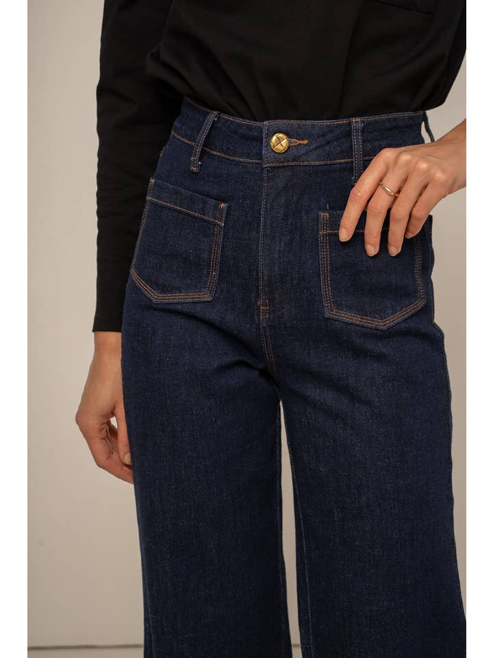 Oraije Paris - Wholesale Jeans - Women's - Gaspard wide jeans16