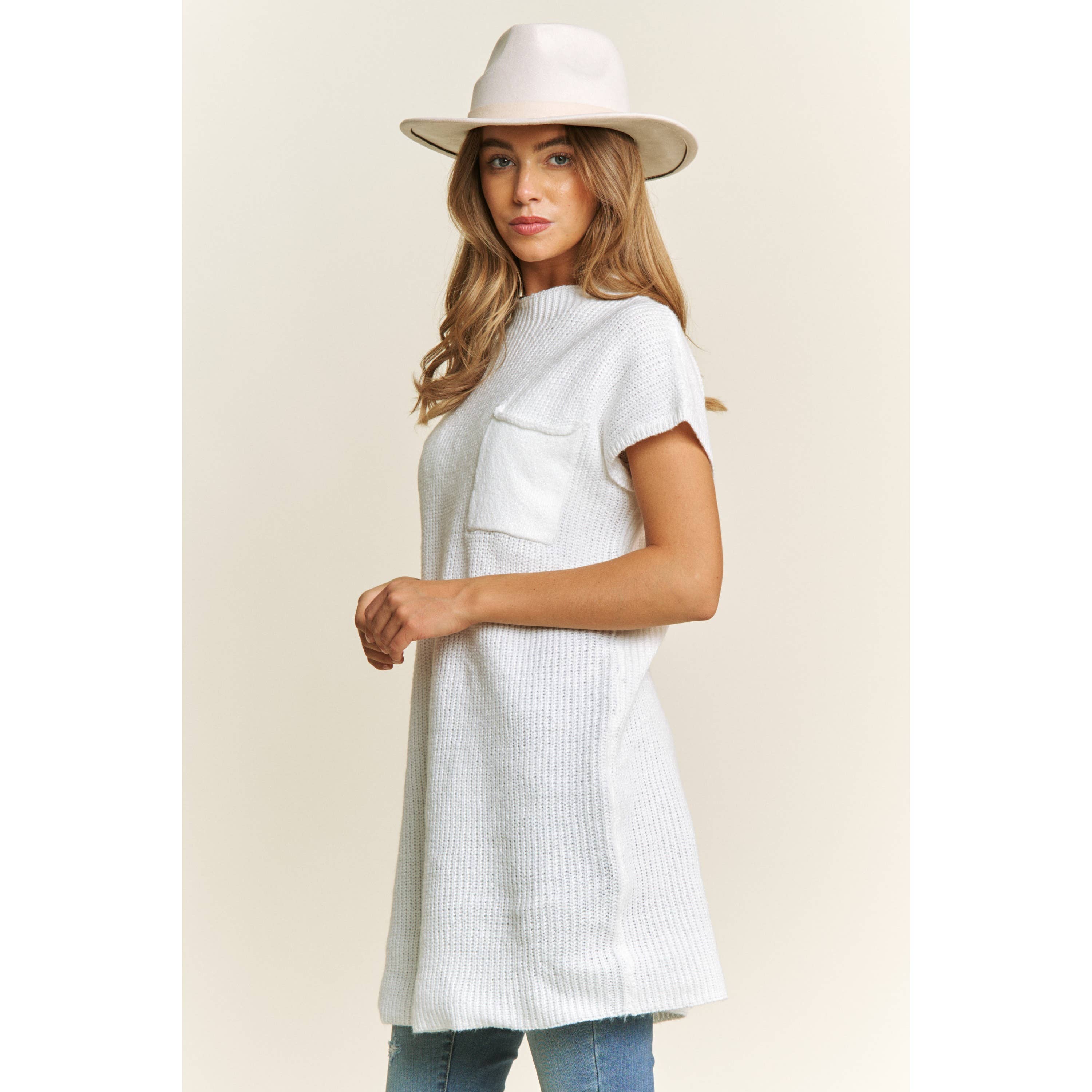 Sweet Generis - Venta al por mayor Vestido - Mujer - MINIVESTIDO CLÁSICO DE PUNTO TIPO SUÉTER CON HOMBROS DESCUBIERTOS23