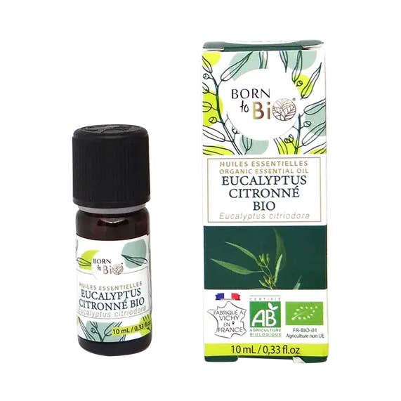 Biologische eucalyptus citroengrass etherische olie 10 ml voor wholesale door Les Laboratoires Bio Seasons