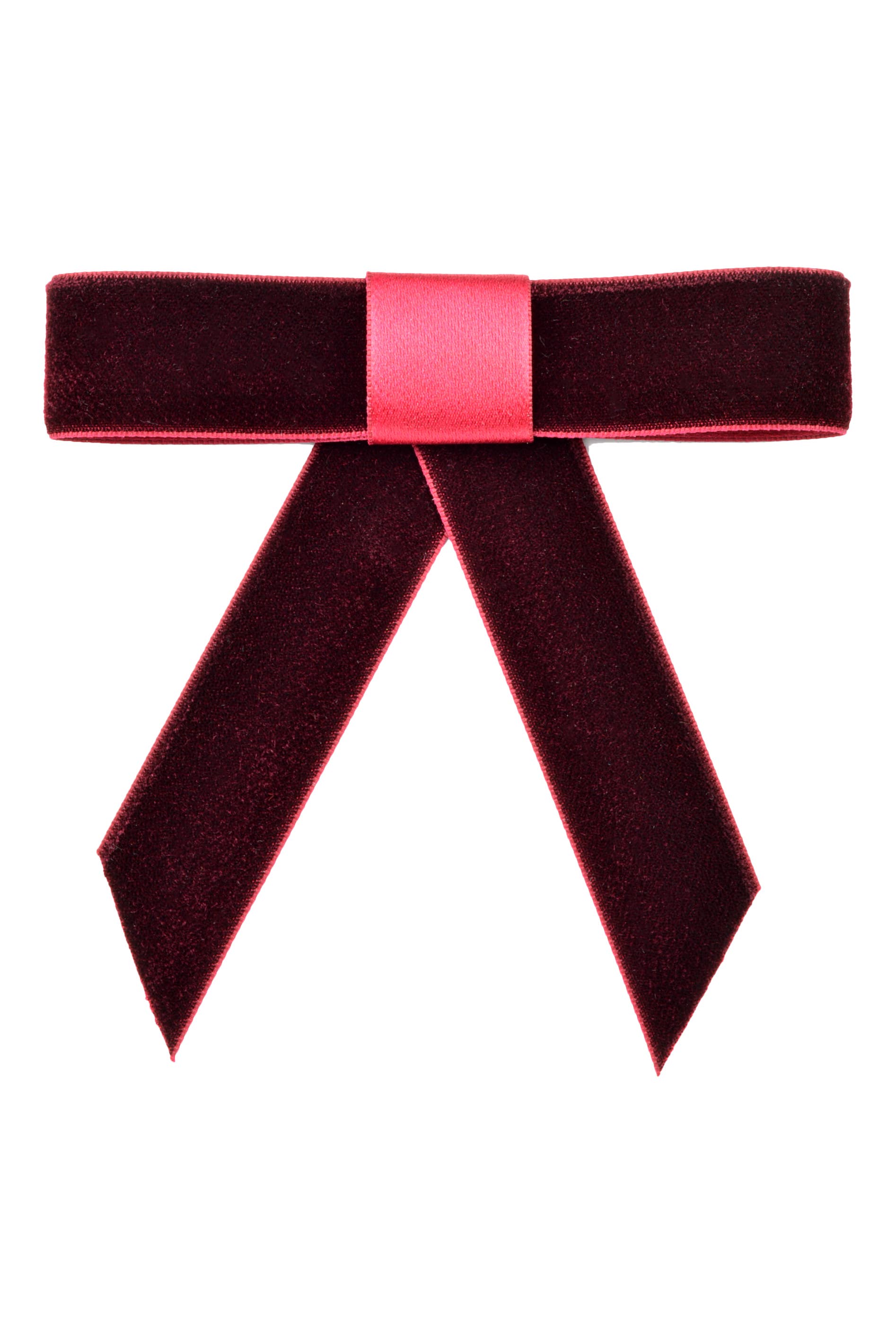 MIDORI Inc. – wholesale Ribbon – Gift wrapping – Velvet Satin Ribbon - Wine Velvet/Wine Satin1