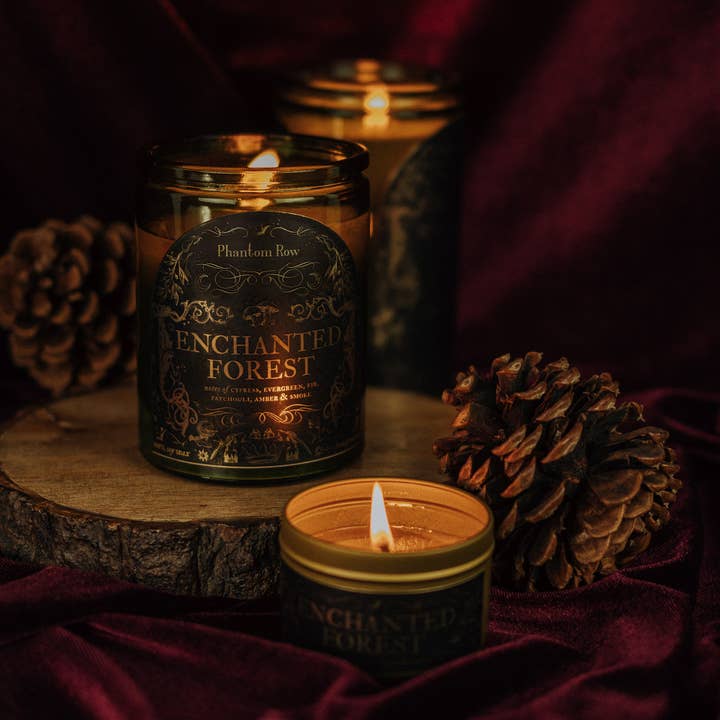 Phantom Row - Venta al por mayor Velas en tarros - Bosque encantado | Vela en tarro de cera de soja