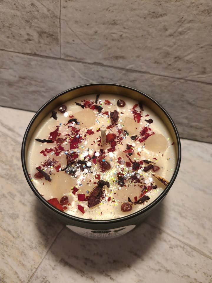 Temptress, Love and Self Love, 8oz Intention Soy Candles for wholesale by WBC Shops