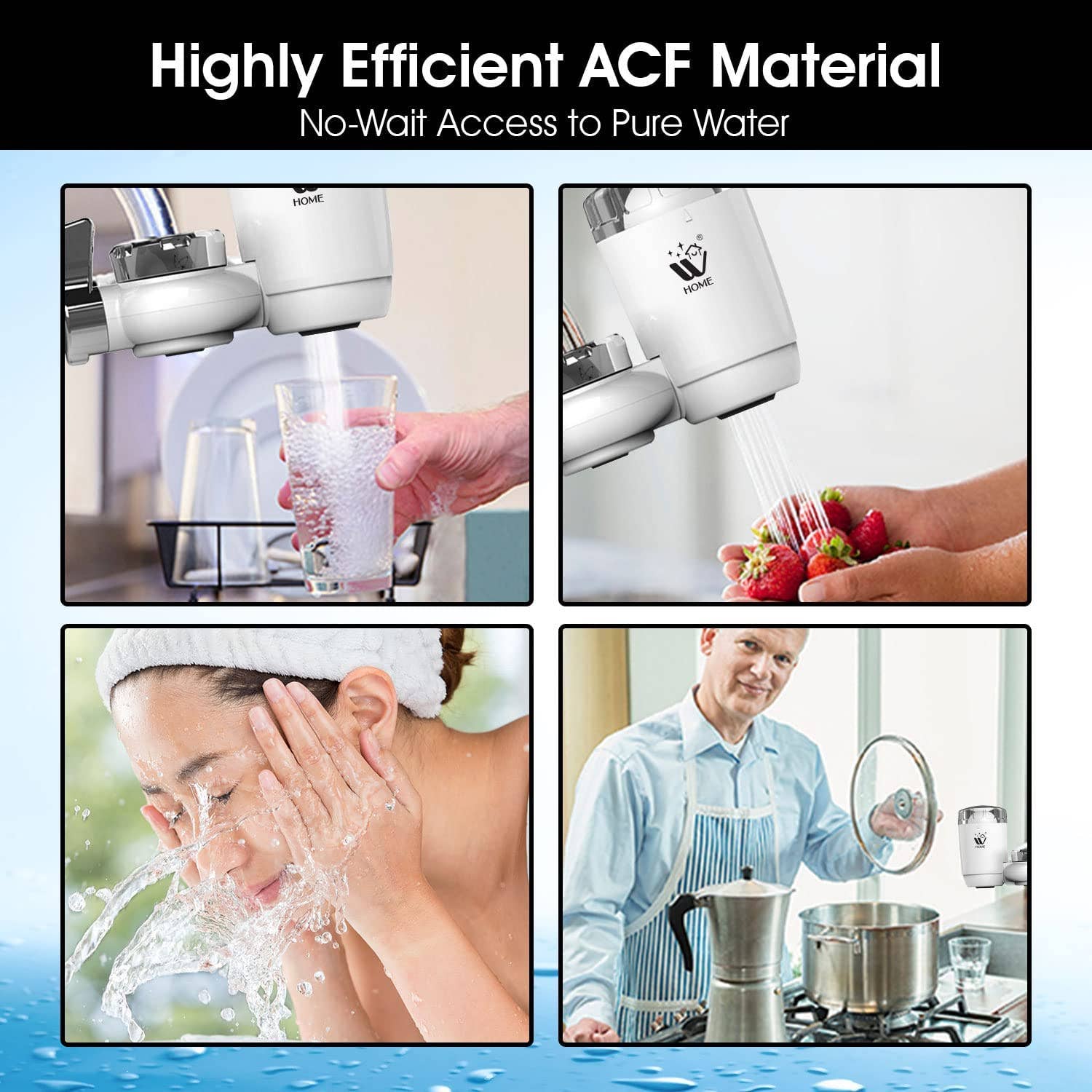 WBM LLC - Wholesale Kitchen Appliance - WBM SMART Tap Faucet Water Filter, Filtration System9