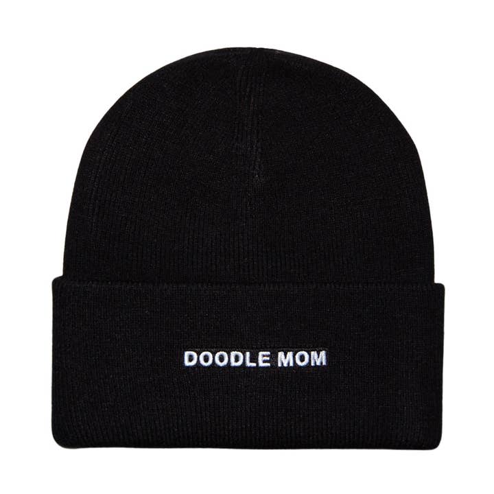 HATPHILE - Wholesale Beanie - Women's - HatPhile Doodle Mom & Doodle Dad Embroidered Beanies – Celebrate Your Doodle Devotion in Style0