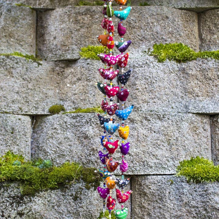 Mira Fair Trade - Wholesale Decorative Tassel/Wall Drop - Prosperity Tota - Long1