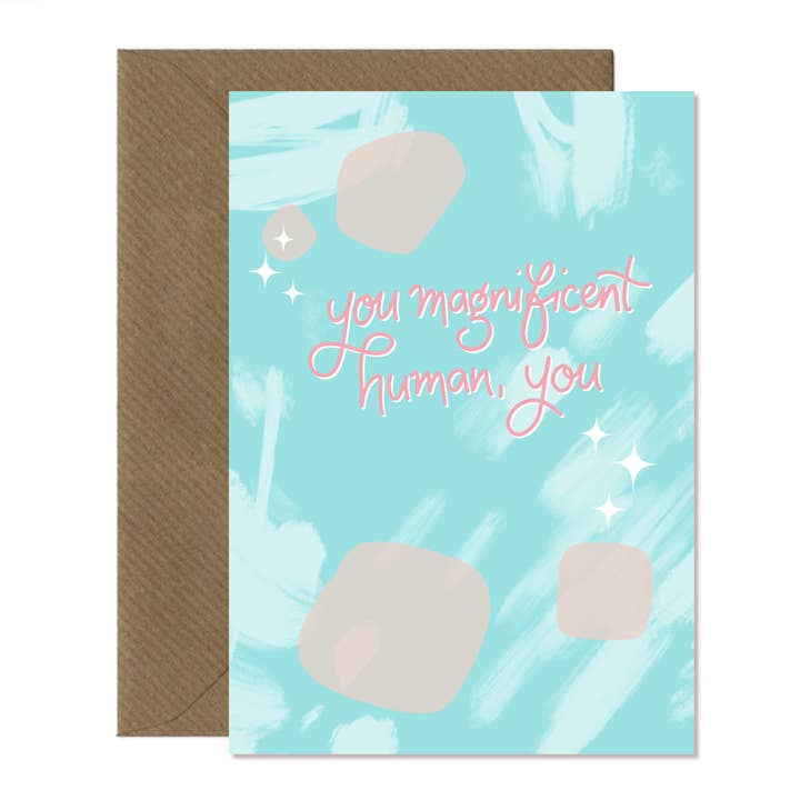 Magnificent Human Greetings Cards - Pack of 6 for wholesale by MarcoLooks