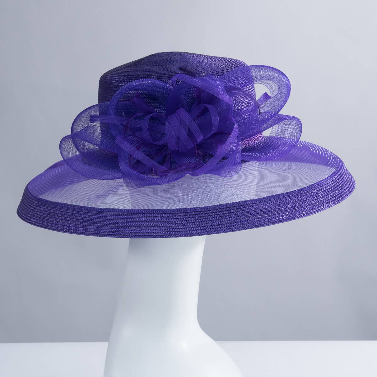 KaKyCo - Vendita all'ingrosso Cappello di paglia - Donna - Cappello di Paglia in Poliestere con Tesa in Crinolina e Fiocco a Nastro | 30188615