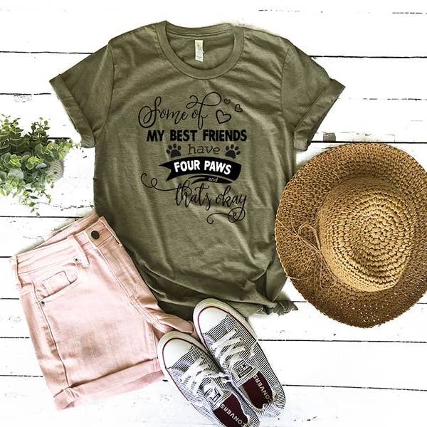 Some of My Best Friends Have Four Paws for wholesale by Squishy Faces