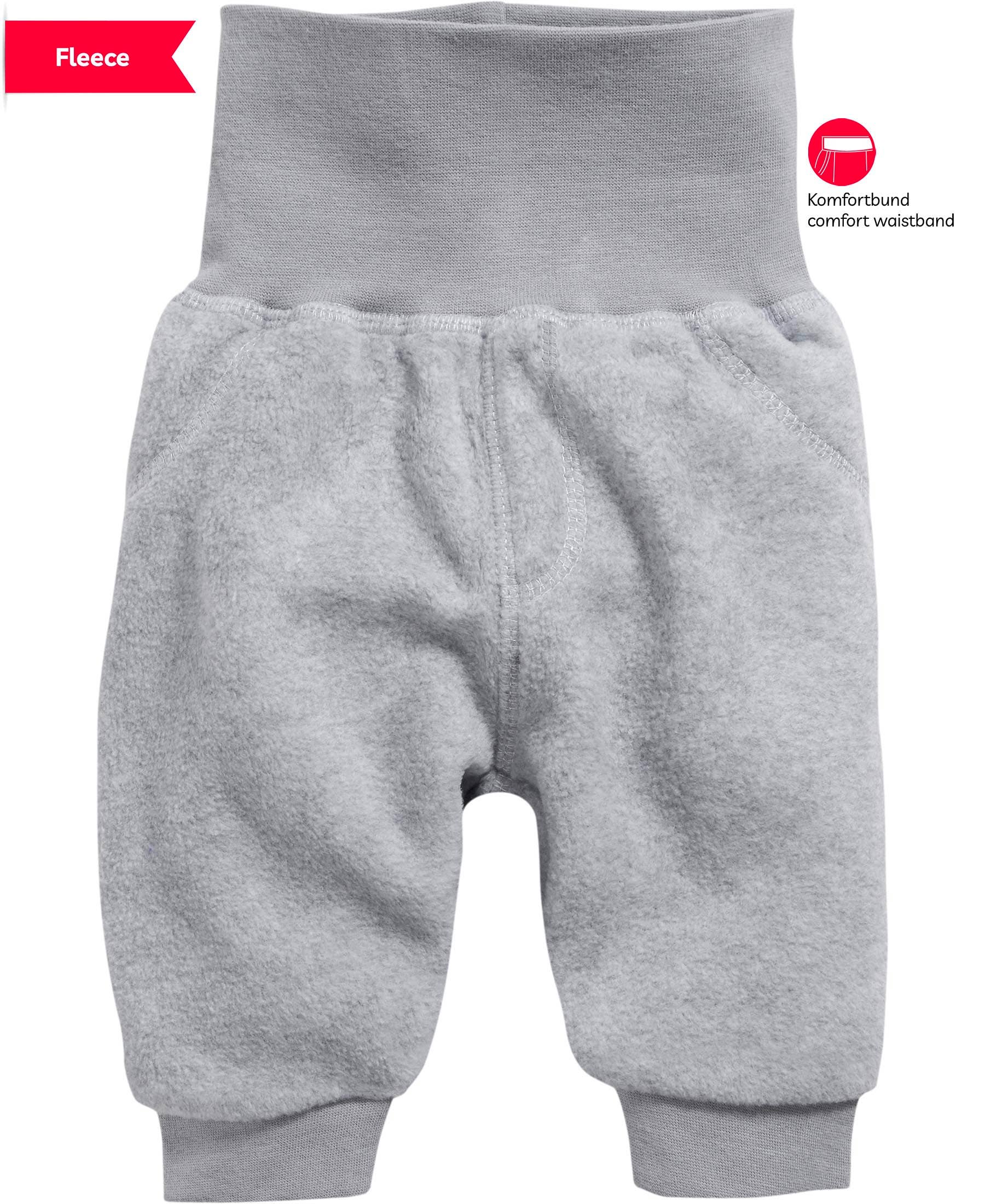 Playshoes GmbH – Engroshandel Bukser (ikke denim) - Baby – babybukser i fleece med strikket, bred linning13