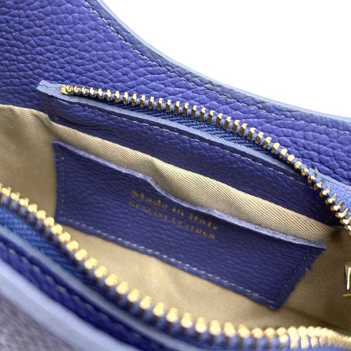 Suie Valentini srl - Wholesale Shoulder Bag - Women's - Genuine leather shoulder mini bag, made in Italy, art.112423