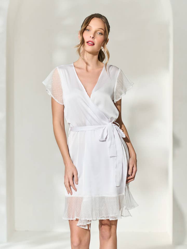 Ocaria Bridal Robe for wholesale by By Catalfo