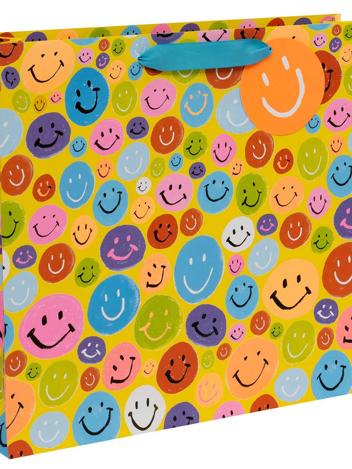 Bag Shopper Landscape Smiley Faces for wholesale by Glick