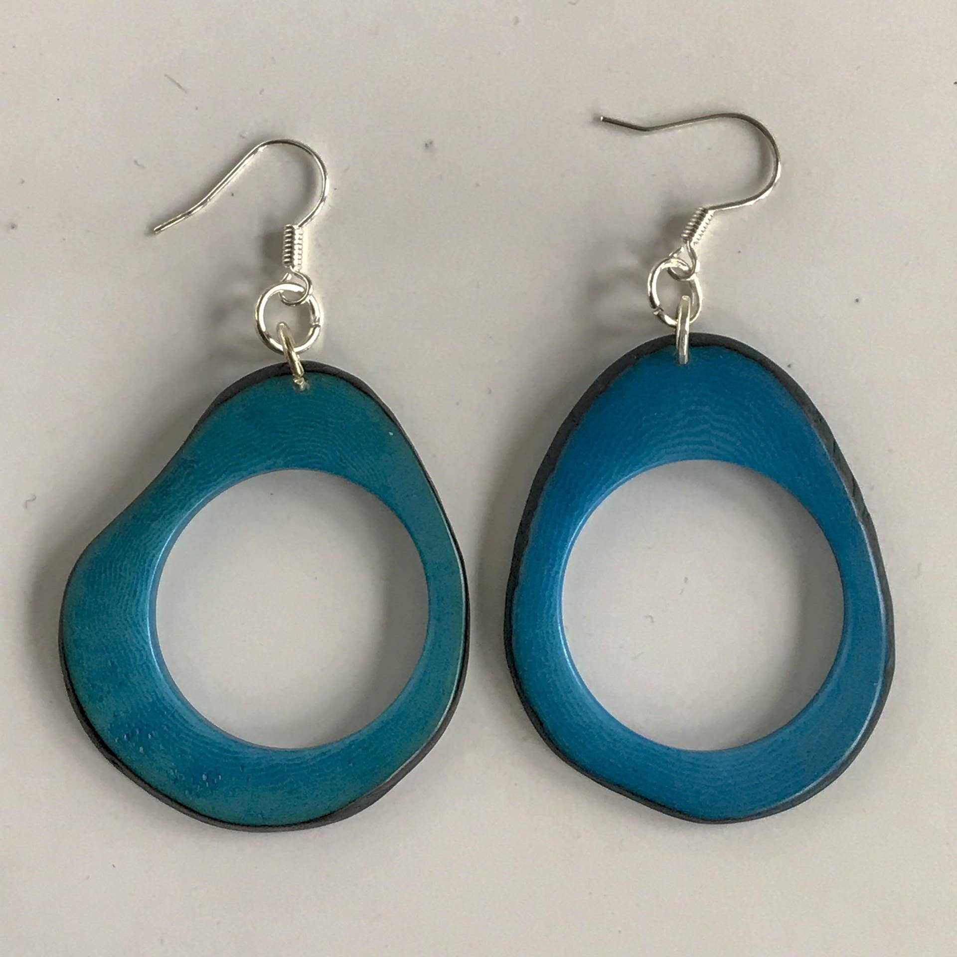Belart Fair Trade - Wholesale Dangle Earrings - Tagua Single Ojete Earrings15