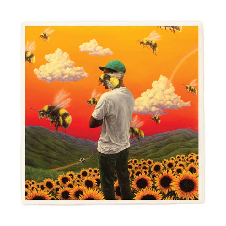Tyler the Creator Flower Boy Album Coaster for wholesale by Lucky Mfg. Co.