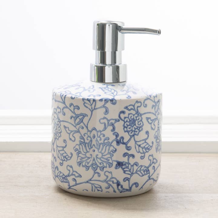 Moda at Home Enterprises, Ltd - Wholesale Soap Dispenser - Florence Soap Pump Ceramic0
