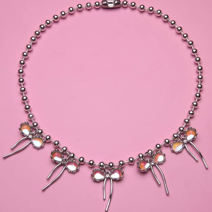 Iriserande bågbollkedjehalsband för wholesale av VidaKush