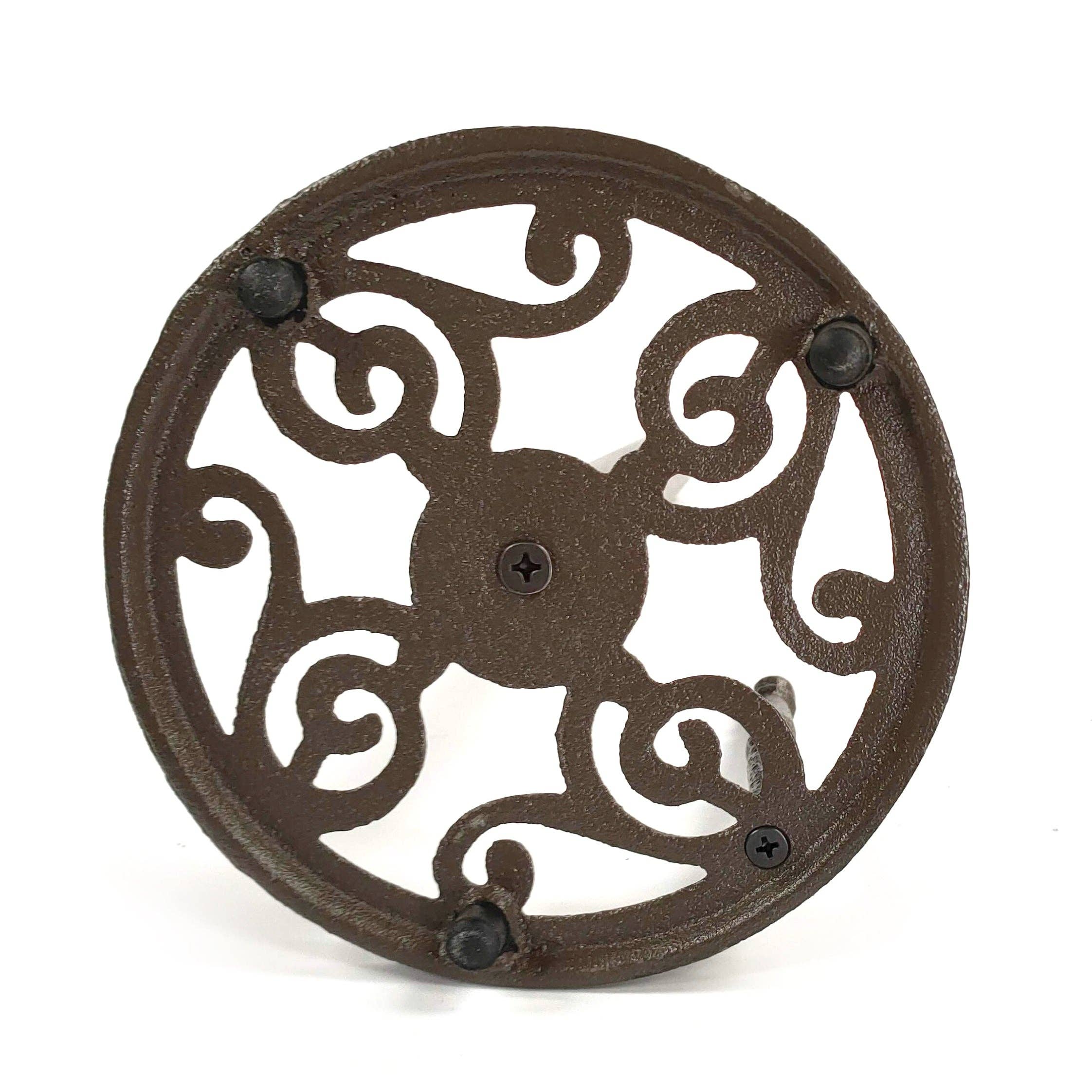 Black Ginger – wholesale Toilet paper holder – Cast Iron Kitchen / Loo Roll Holder - Chicken5