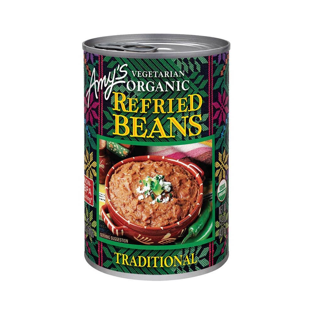 KeHE Distributors, LLC - Vente Légumineuses - Haricots Refrits Traditionnels Biologiques Amy's Kitchen, 15,4 Oz0