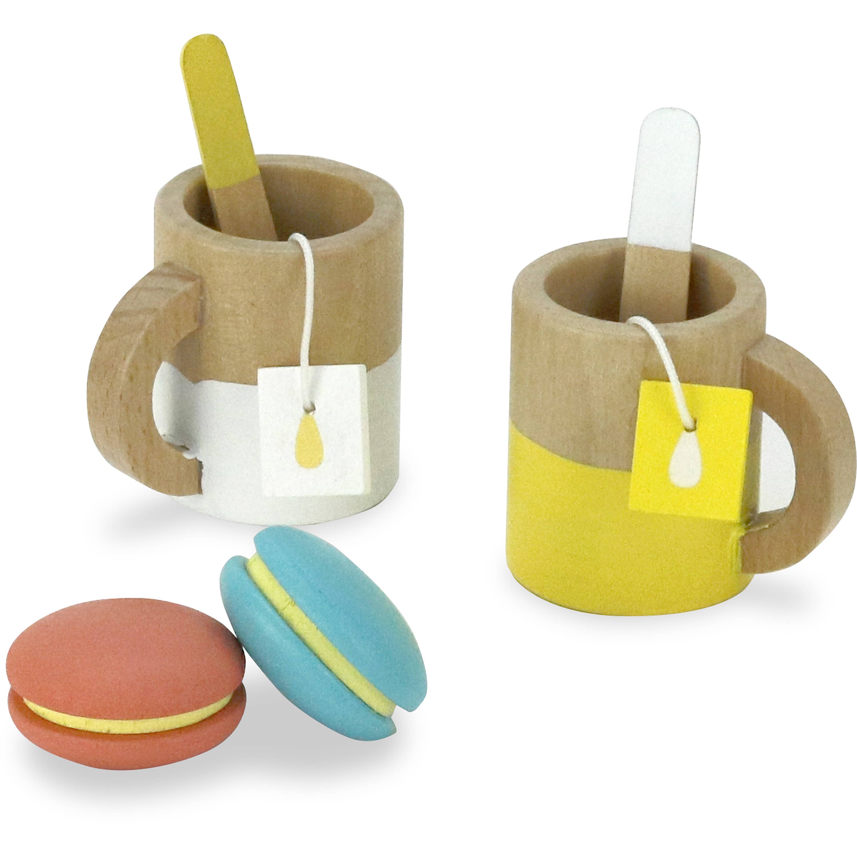 Hippychick - Wholesale Wood Toy - Kids - Vilac Wooden Tea Set – Kids Pretend Play Tea Set4