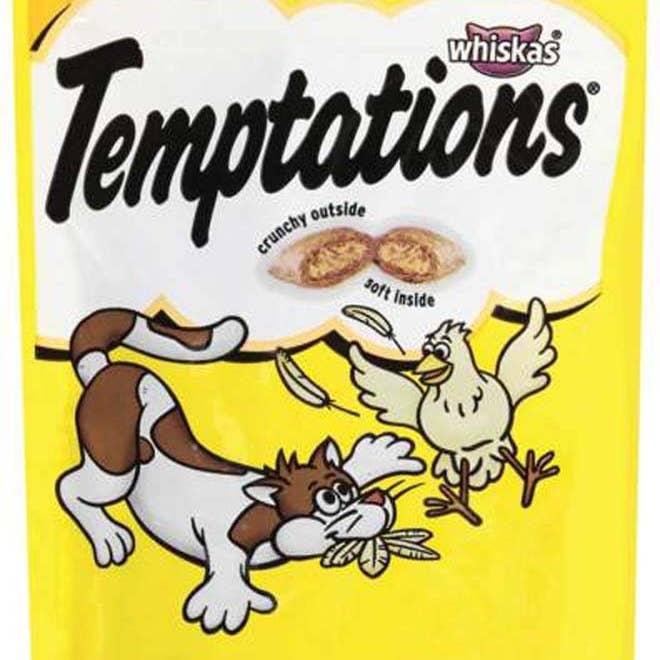 Petdropshipper - Wholesale Pet Treats - Cat - Temptations Classics Crunchy & Soft Adult Cat Treats Tasty Chicken 1ea/3oz.