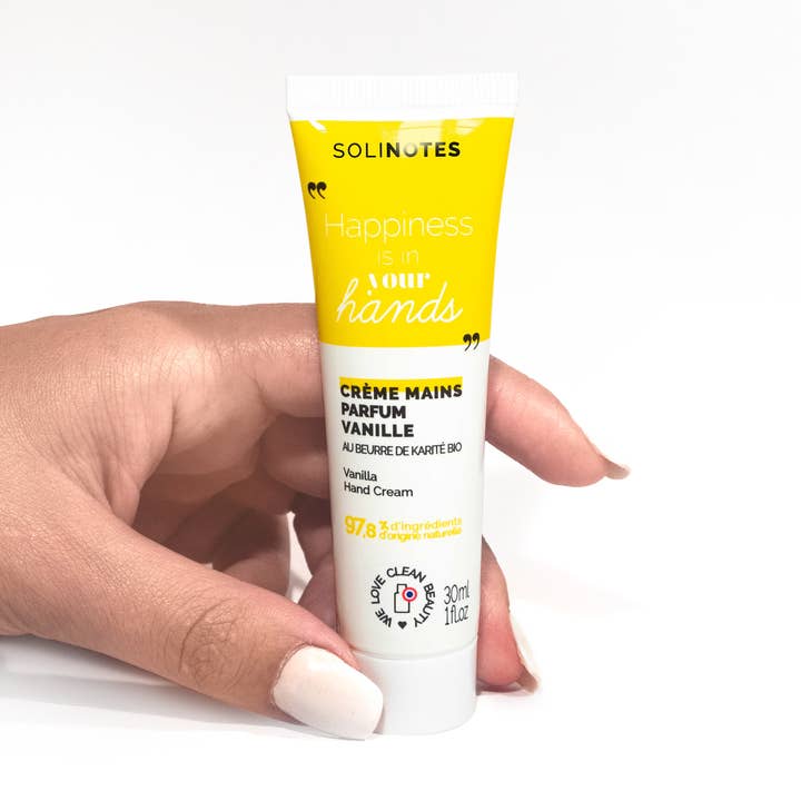 *BUY 1 GET 1 50% OFF* Vanilla Hand Cream 1 oz for wholesale by Solinotes (US Stores) - Distributed by Scents of Europe