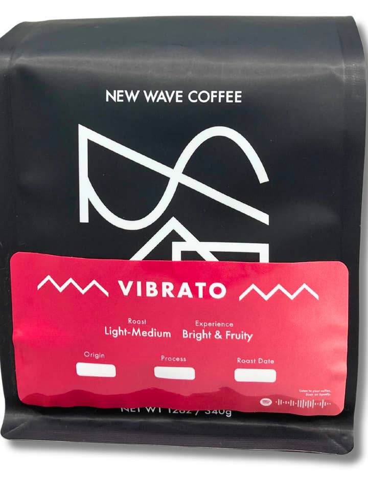 Vibrato 12 oz for engroshandel hos New Wave Coffee Roasters