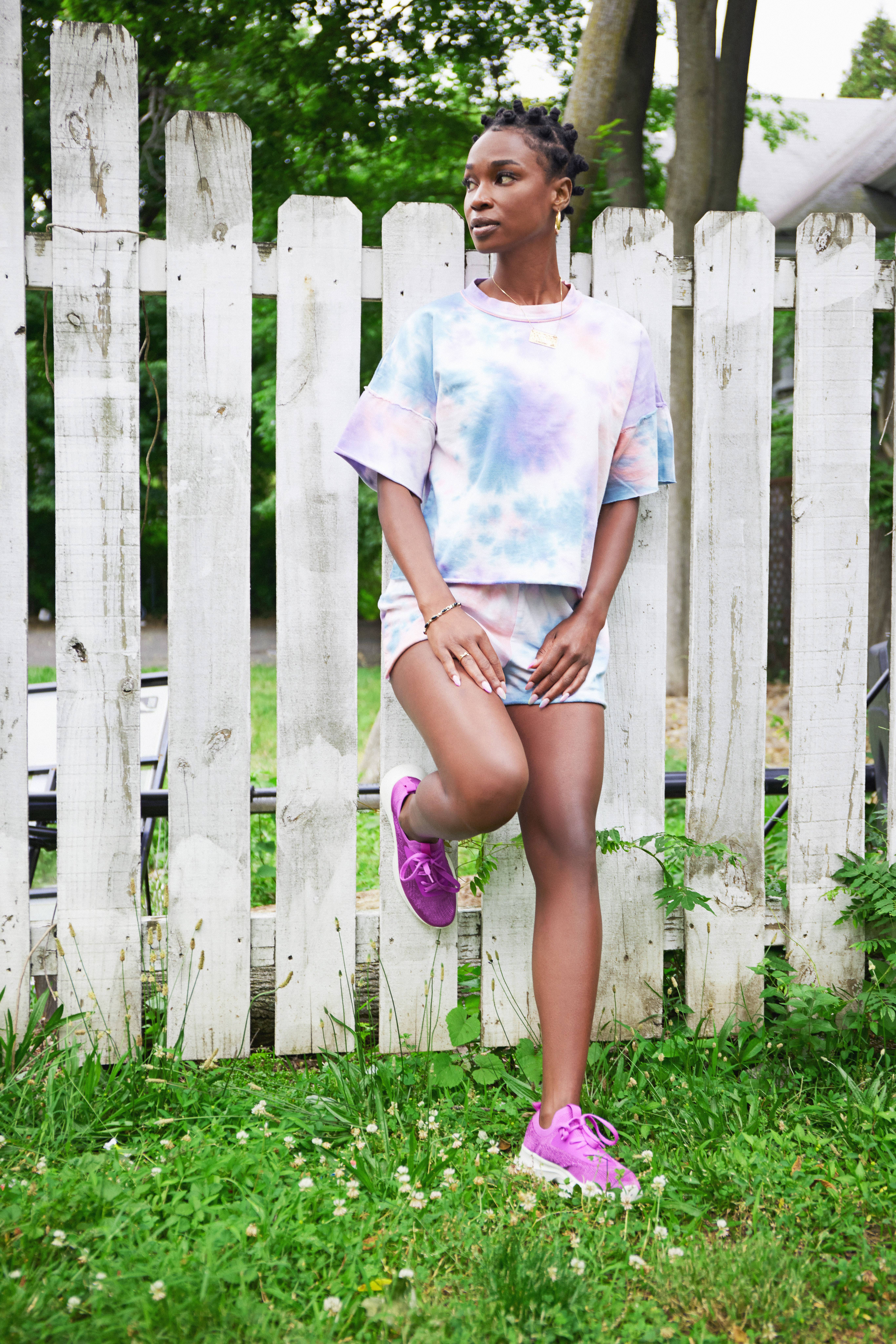 Infinity Classics International Inc. - Wholesale Lounge Set - Women's - Tie Dye French Terry Short Set8