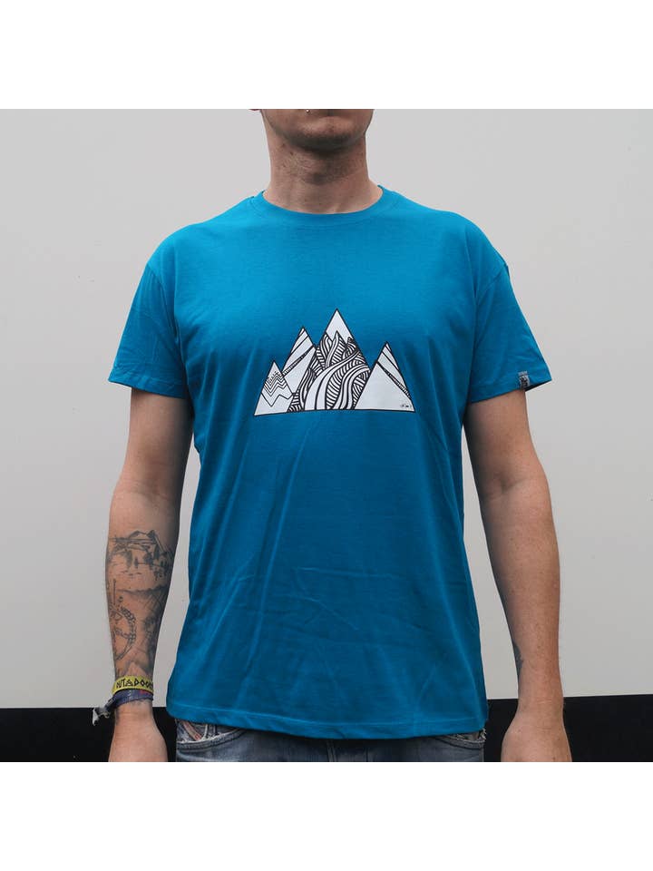 Hot Savoie 74 - Wholesale Screen Printed T-Shirt - Men's - Men's T-shirt - Mountains6