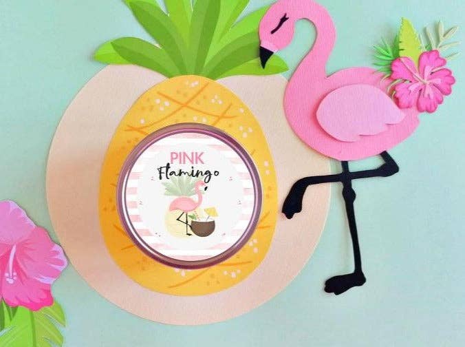 PINK FLAMINGO CANDLE – wholesale Jar/filled candle – Pink Flamingo | Signature Candle4