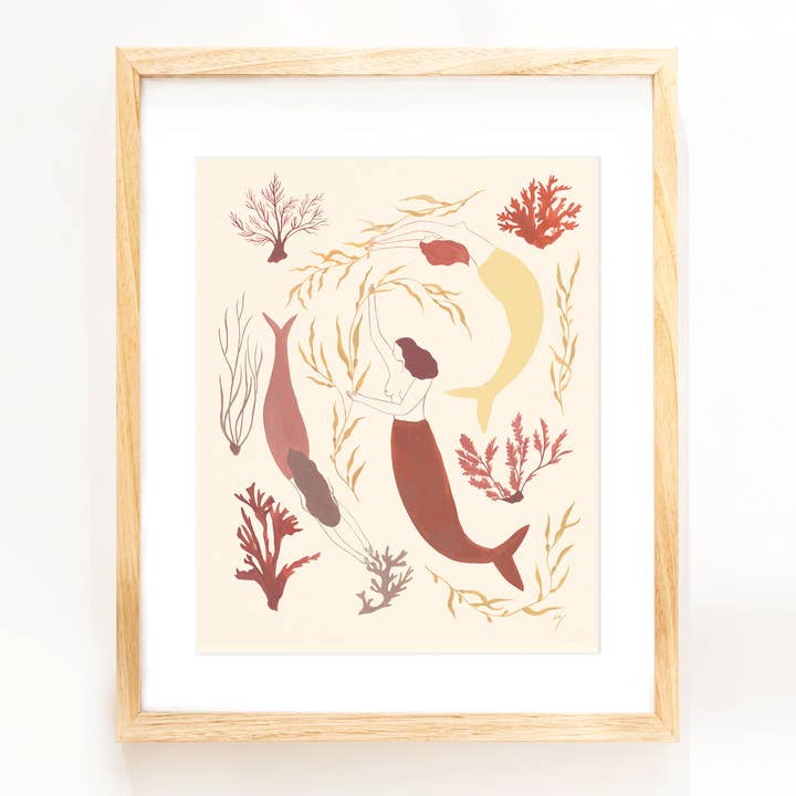 3 Muses Print - Multiple Sizes for wholesale by Elana Gabrielle