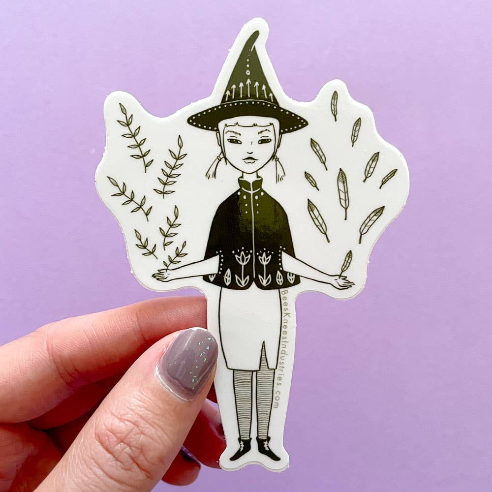 Bee's Knees Industries - Wholesale Sticker - Hedge Witch vinyl sticker1